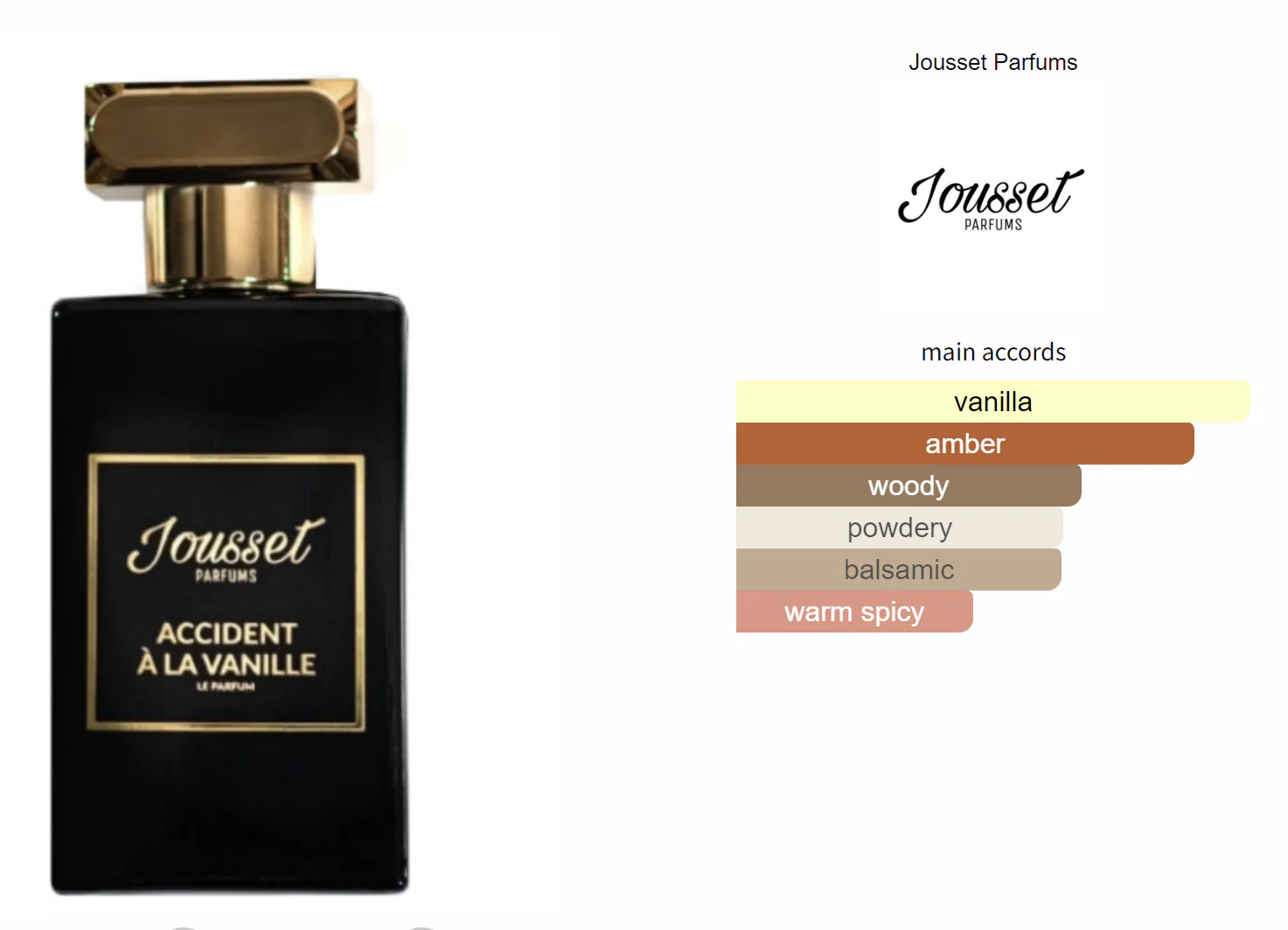Accident À La Vanille Jousset Parfums Extrait De Parfum 50ml - Image 6