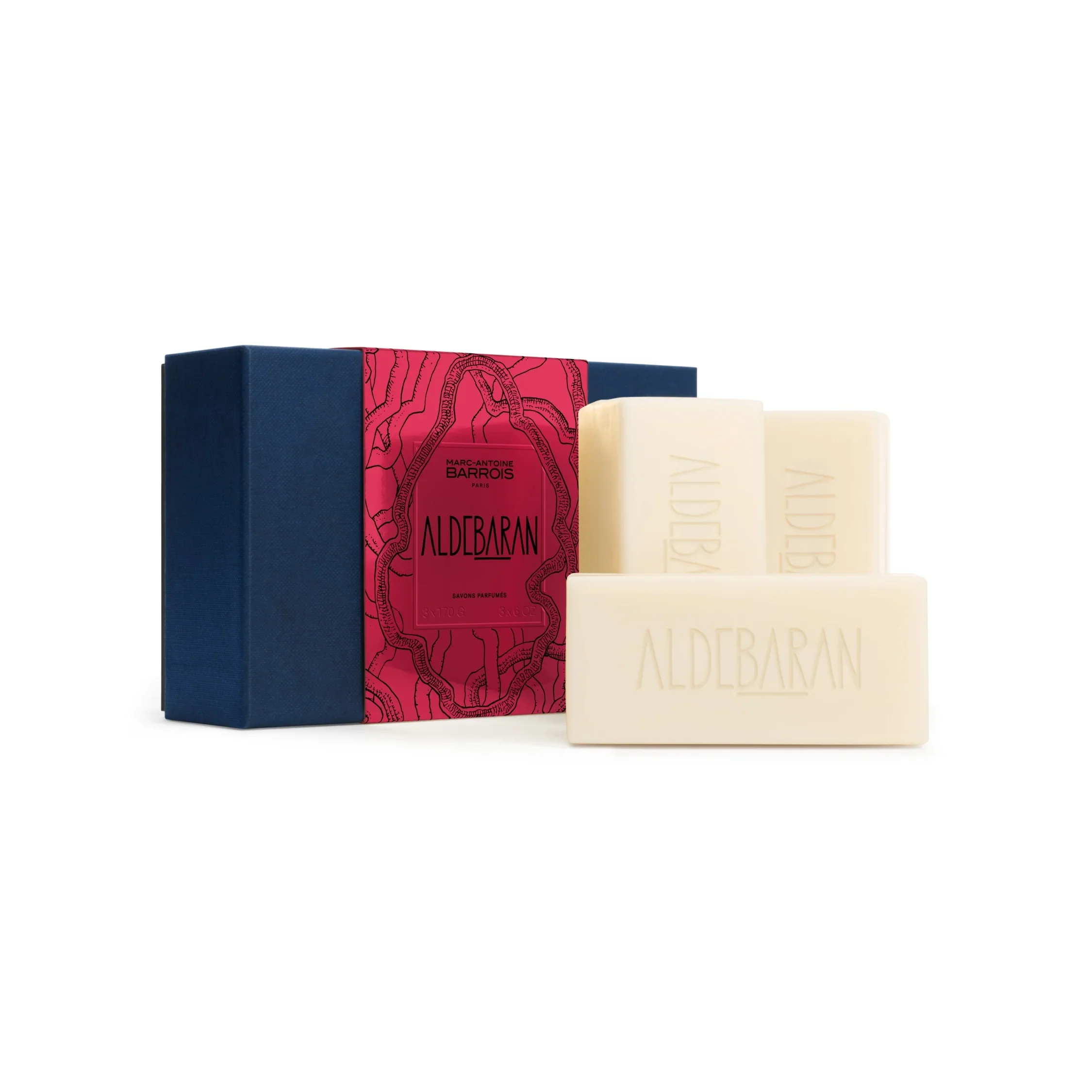 Aldebaran Marc-Antoine Barrois Perfumed Soap Bar Trio - Image 3