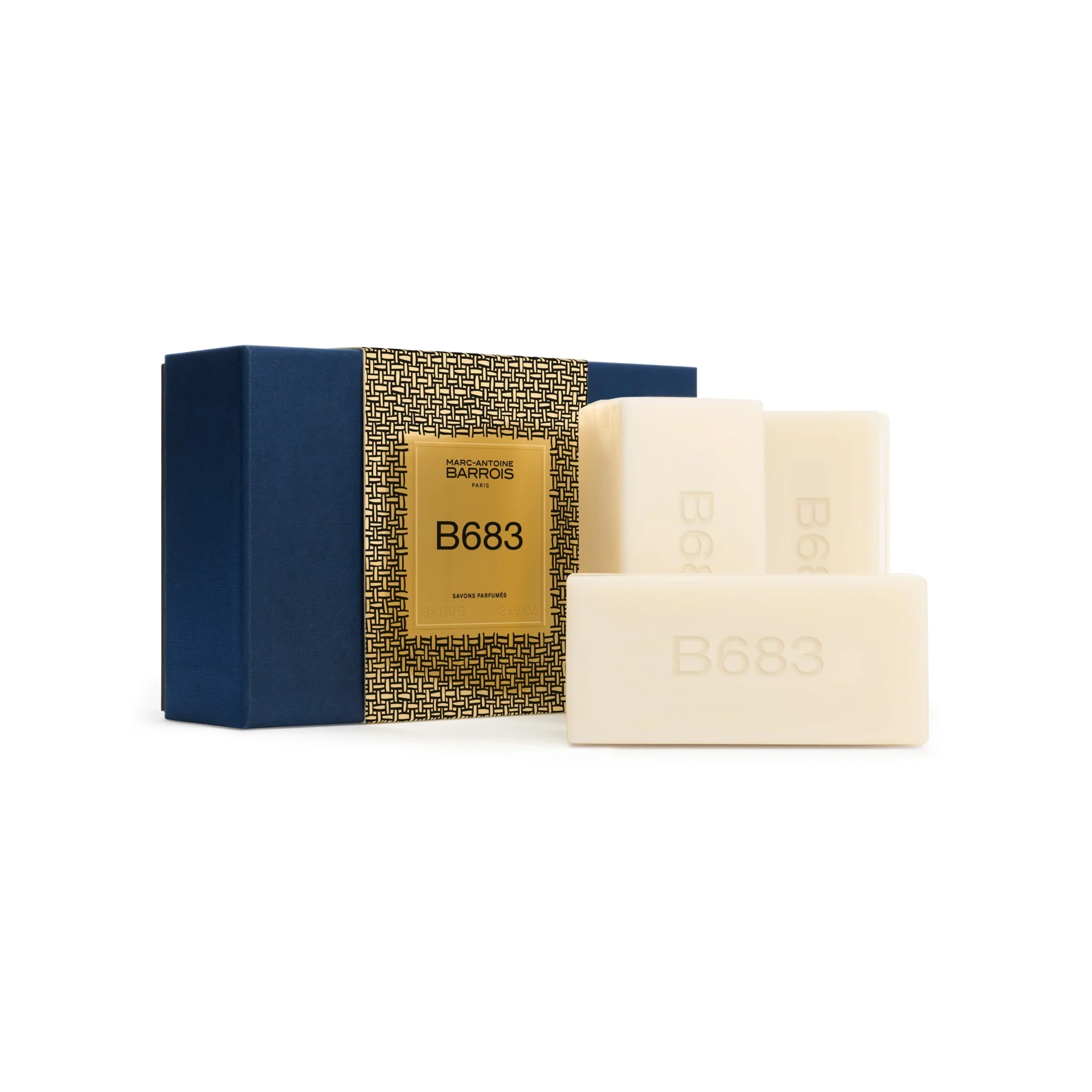 B683 Marc-Antoine Barrois Perfumed Soap Bar Trio - Image 2