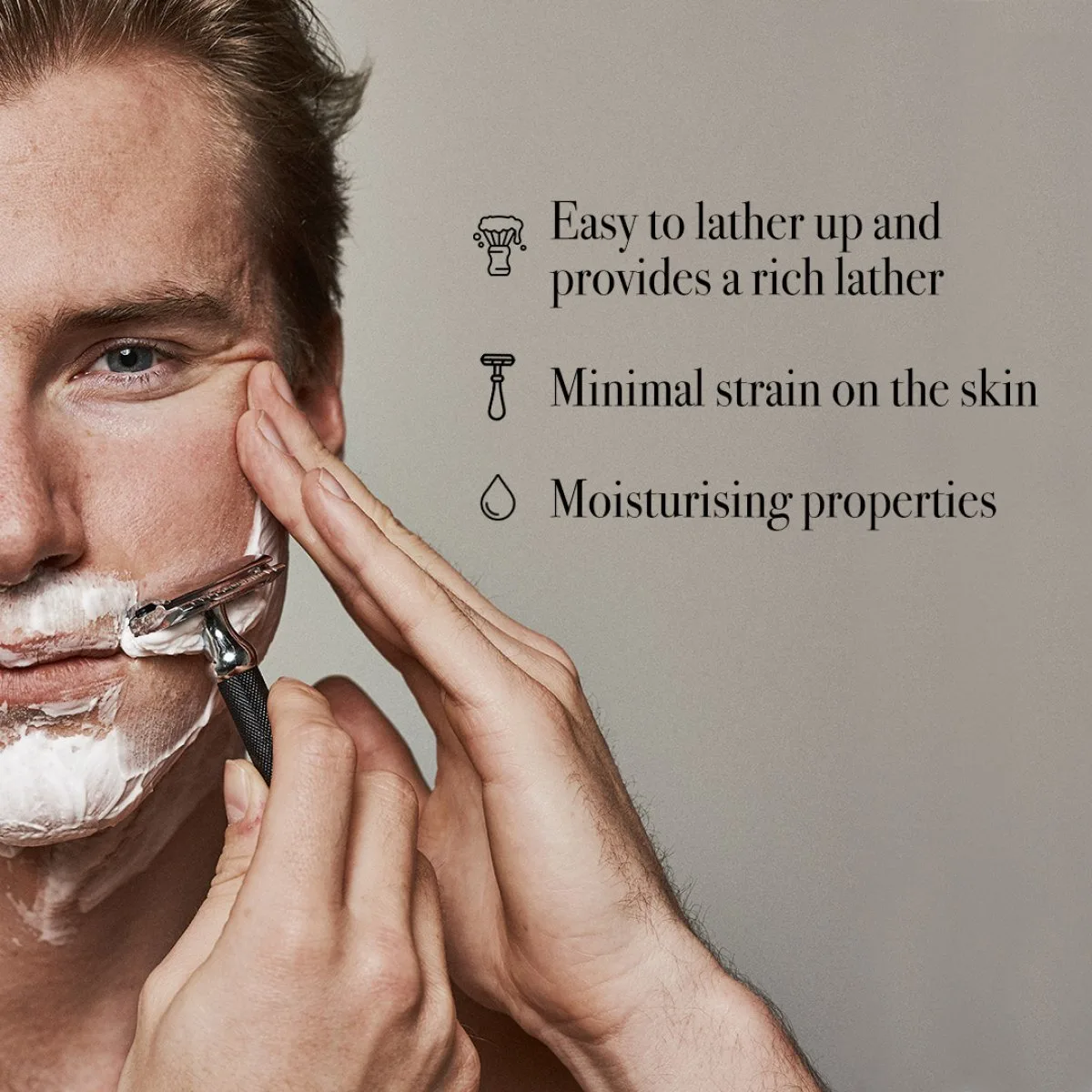 Benjamin Barber Shaving Cream Black Oak 100ml - Image 3
