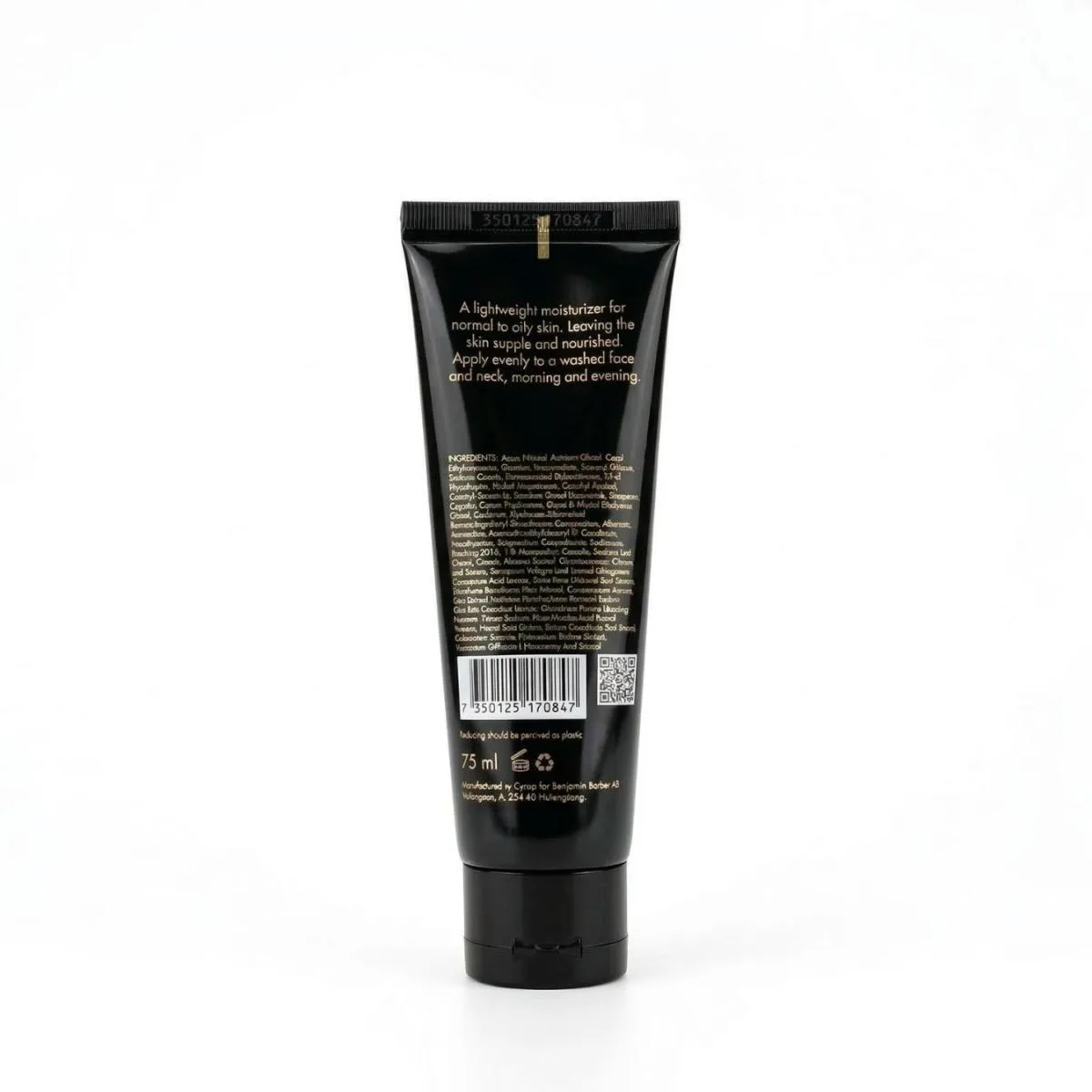 Benjamin Barber Daily Facial Moisturizer 75ml - Image 2