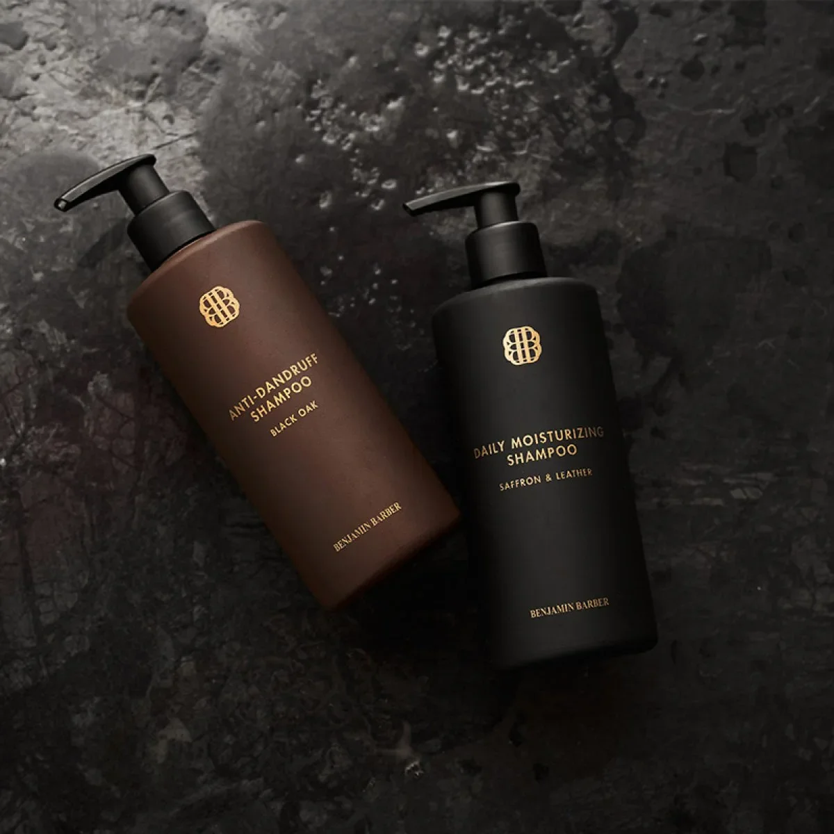 Benjamin Barber Daily Moisturizing Shampoo Saffron & Leather 300ml - Image 4