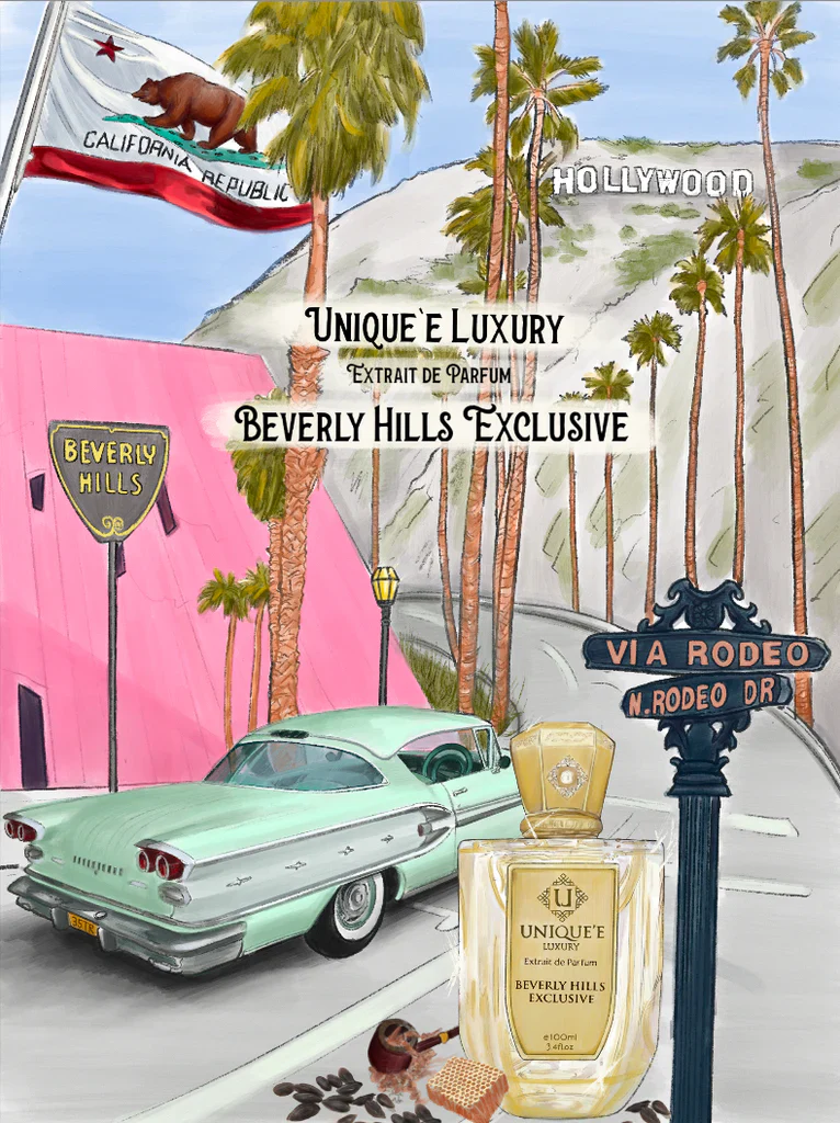 Beverly Hills Exclusive Unique´e Luxury Extrait de Parfum 100ml - Image 3