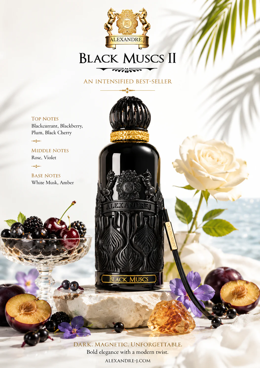 Black Muscs II Elixir Alexandre.J Eau de Parfum 100ml