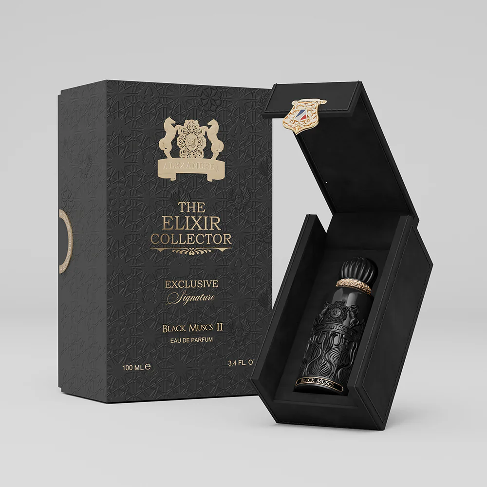 Black Muscs II Elixir Alexandre.J Eau de Parfum 100ml - Image 6