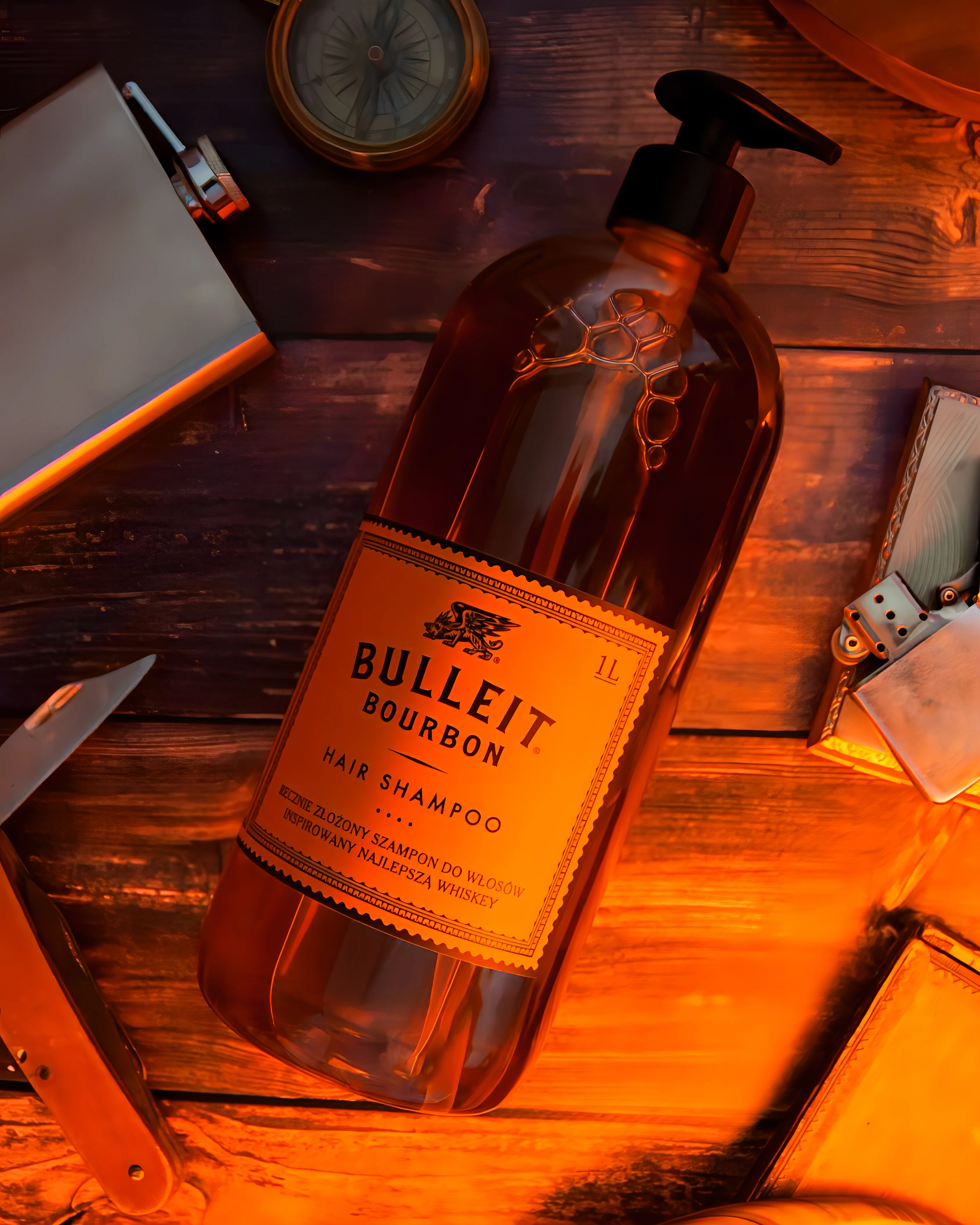 Bulleit Bourbon Pan Drwal Hårsjampo 250ml - Image 4