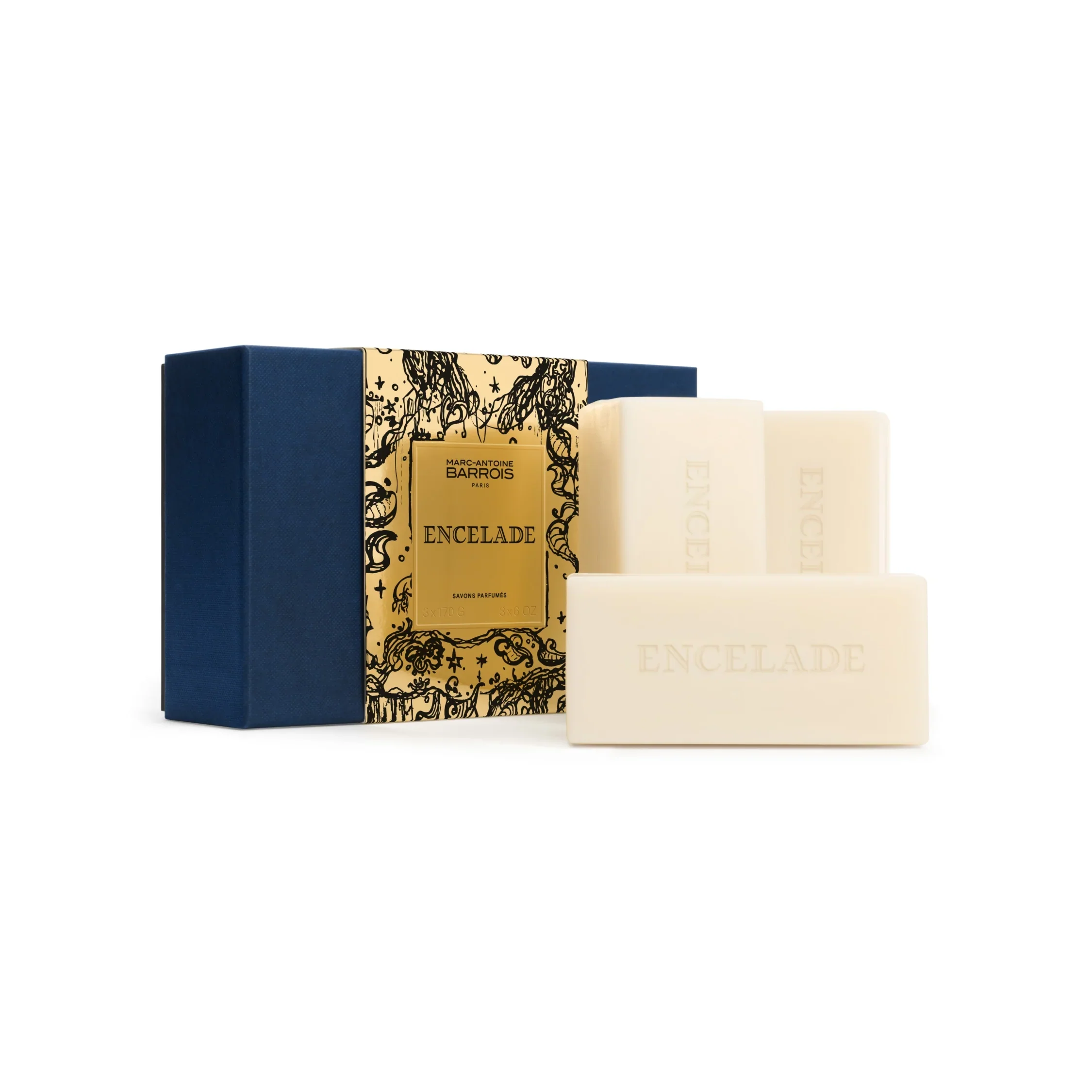 Encelade Marc-Antoine Barrois Perfumed Soap Bar Trio - Image 2