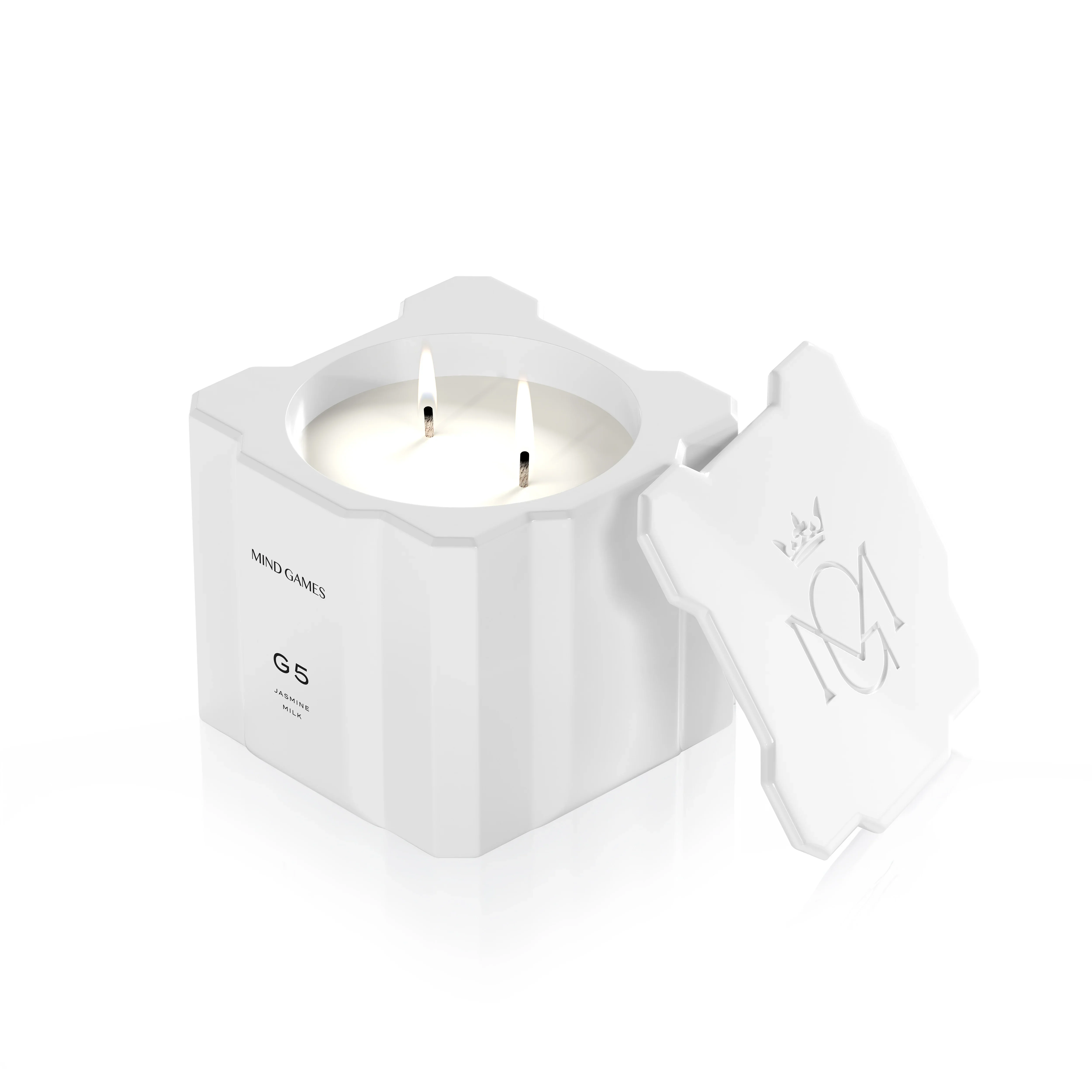 Mind Games G5 Jasmine Milk 10oz Luxury Candle 283g