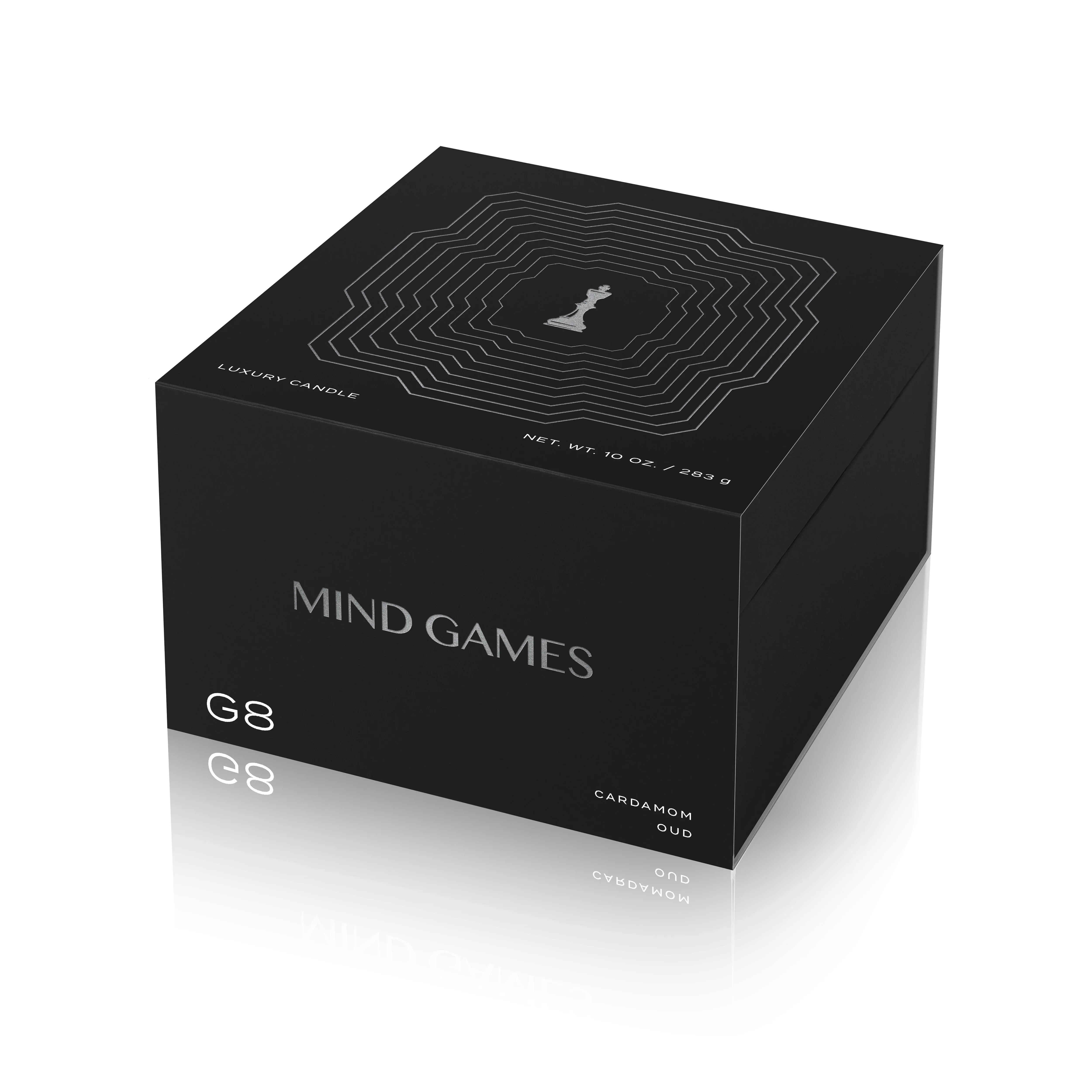 Mind Games G8 Cardamom Oud 10oz Luxury Candle 283g - Image 3