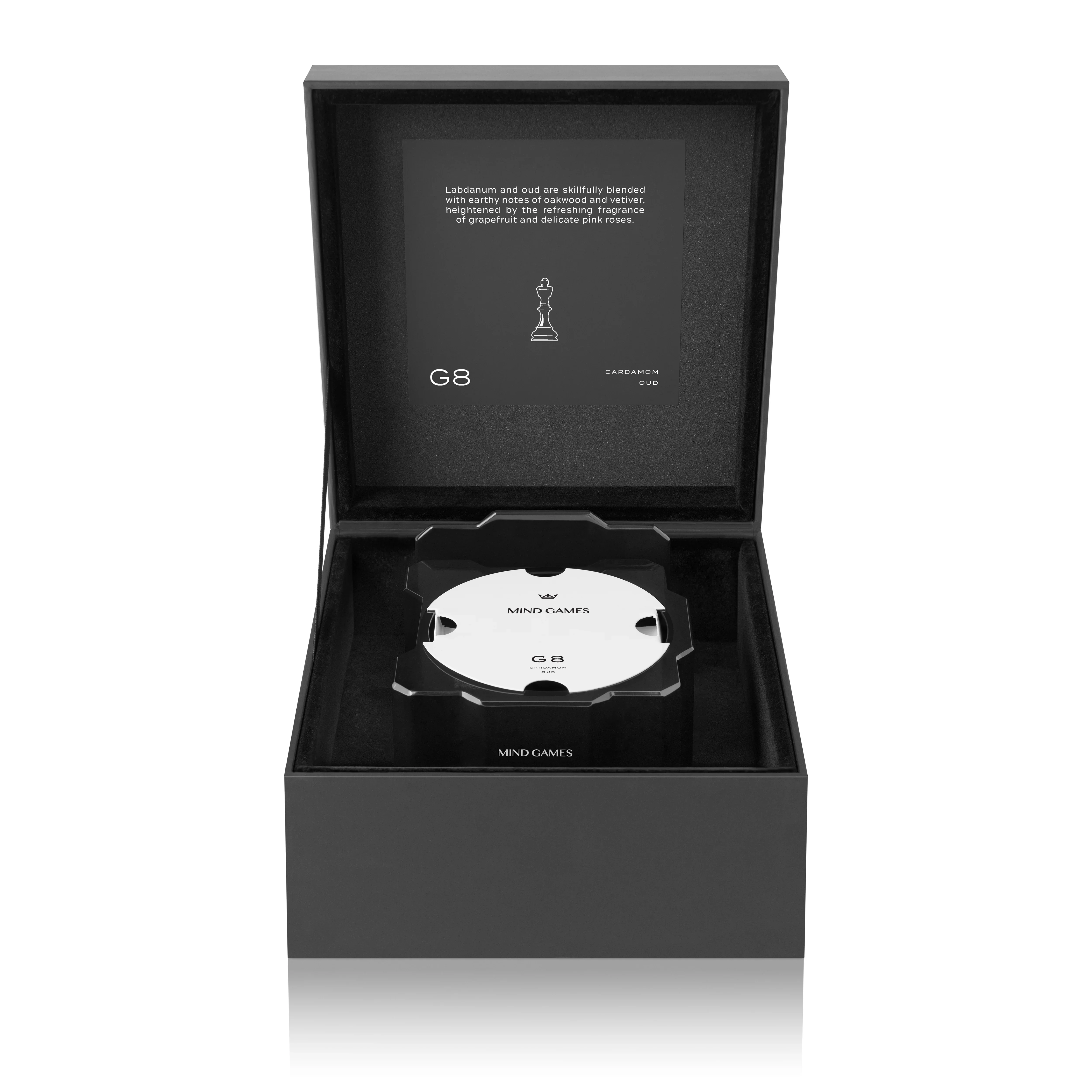 Mind Games G8 Cardamom Oud 10oz Luxury Candle 283g - Image 4