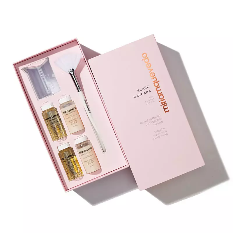 Miriam Quevedo Black Baccara Hair Bond Rejuvenating Luxe Cure 4x20ml