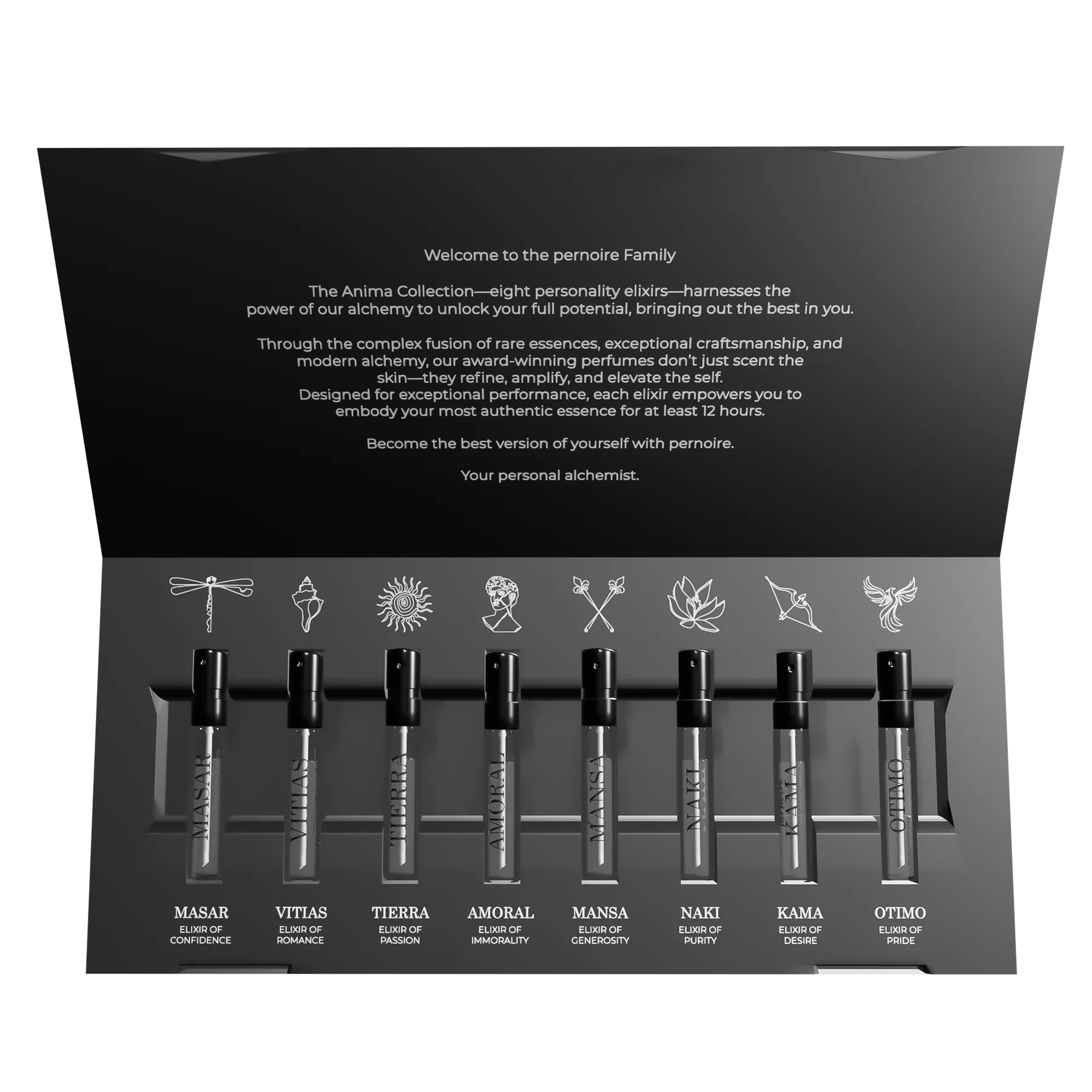 Pernoire Discovery Set Anima Collection 8x2ml