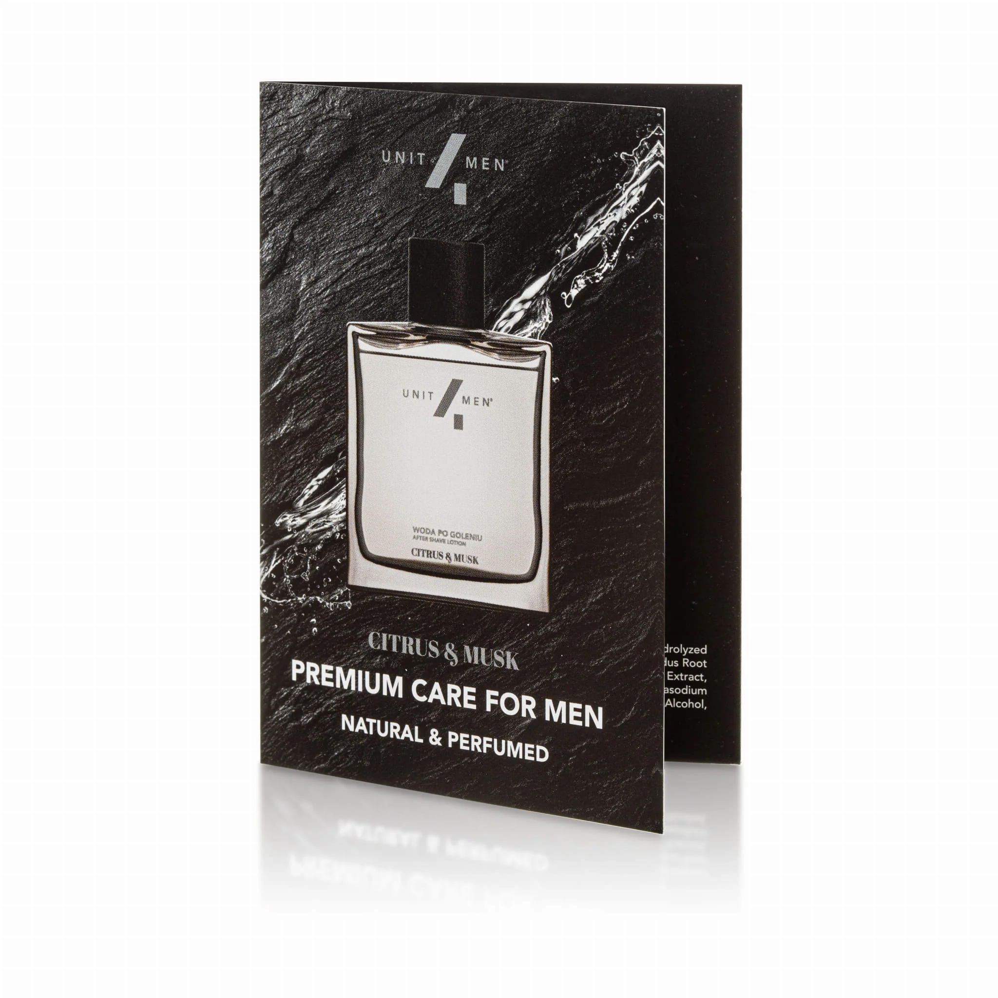 Unit4men Aftershave Sitrus & Musk Sample 1ml