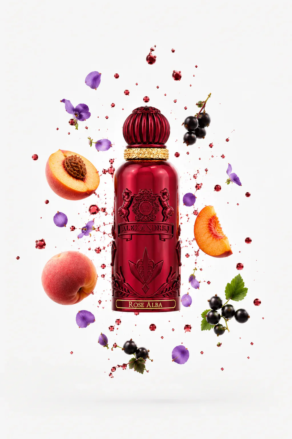 Rose Alba II Elixir Alexandre.J Eau de Parfum 100ml - Image 5