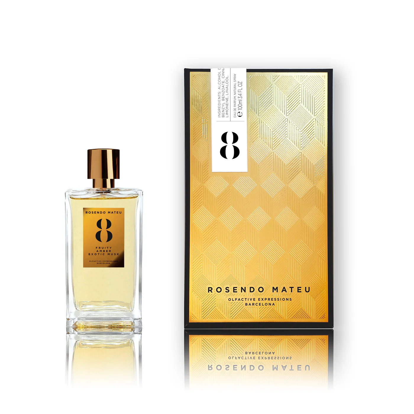 Rosendo Mateu 8 Fruity, Amber, Exotic Musk 100ml - Image 3
