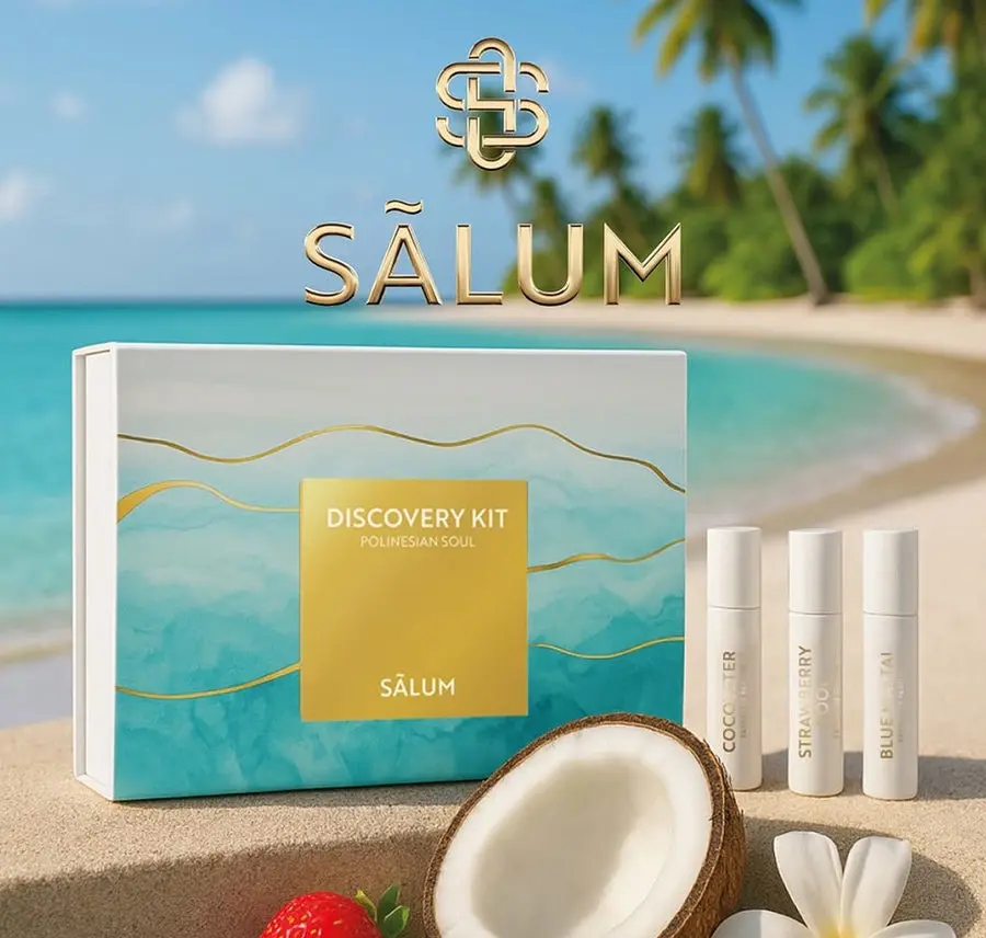 Salum Polynesian Soul Discovery Kit 4x2ml Perfume Set - Image 2