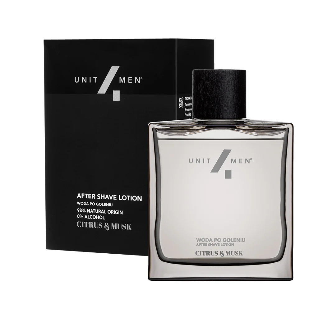 Unit4Men Aftershave Sitrus & Musk 100ml (Alkohol fri)