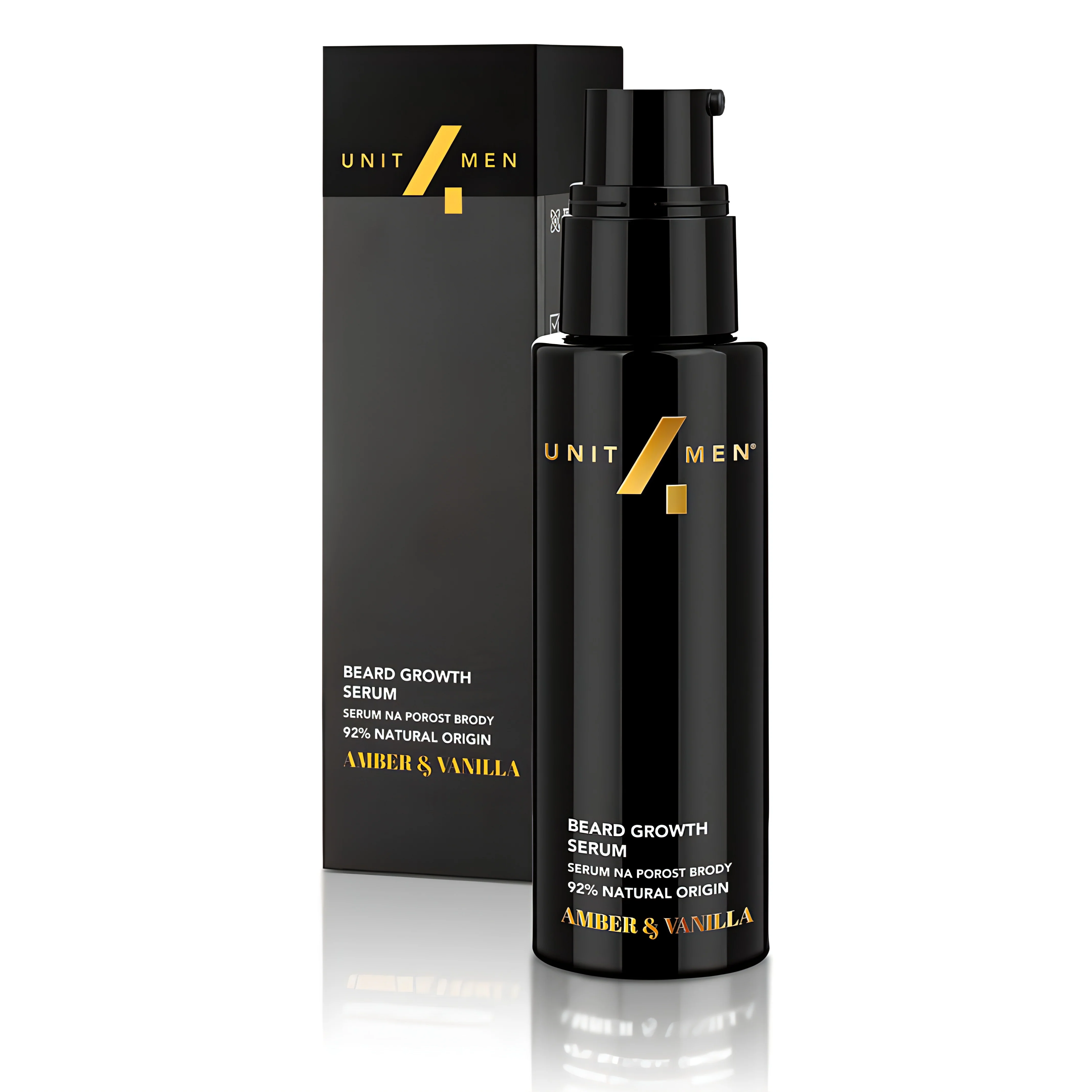Unit4men Skjeggserum Amber&Vanilje 30 ml