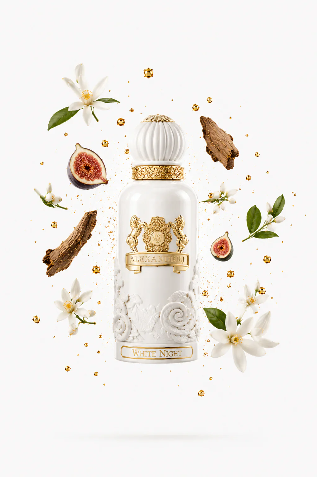 White Night Elixir Alexandre.J Eau de Parfum 100ml - Image 5